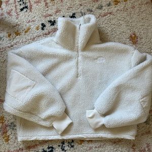 North Face Platte Sherpa 1/4-Zip Jacket - Women's XL